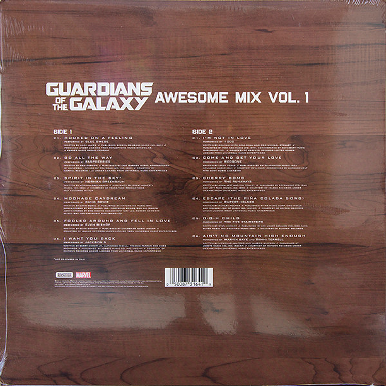 Guardians Of The Galaxy Awesome Mix Vol. 1 2