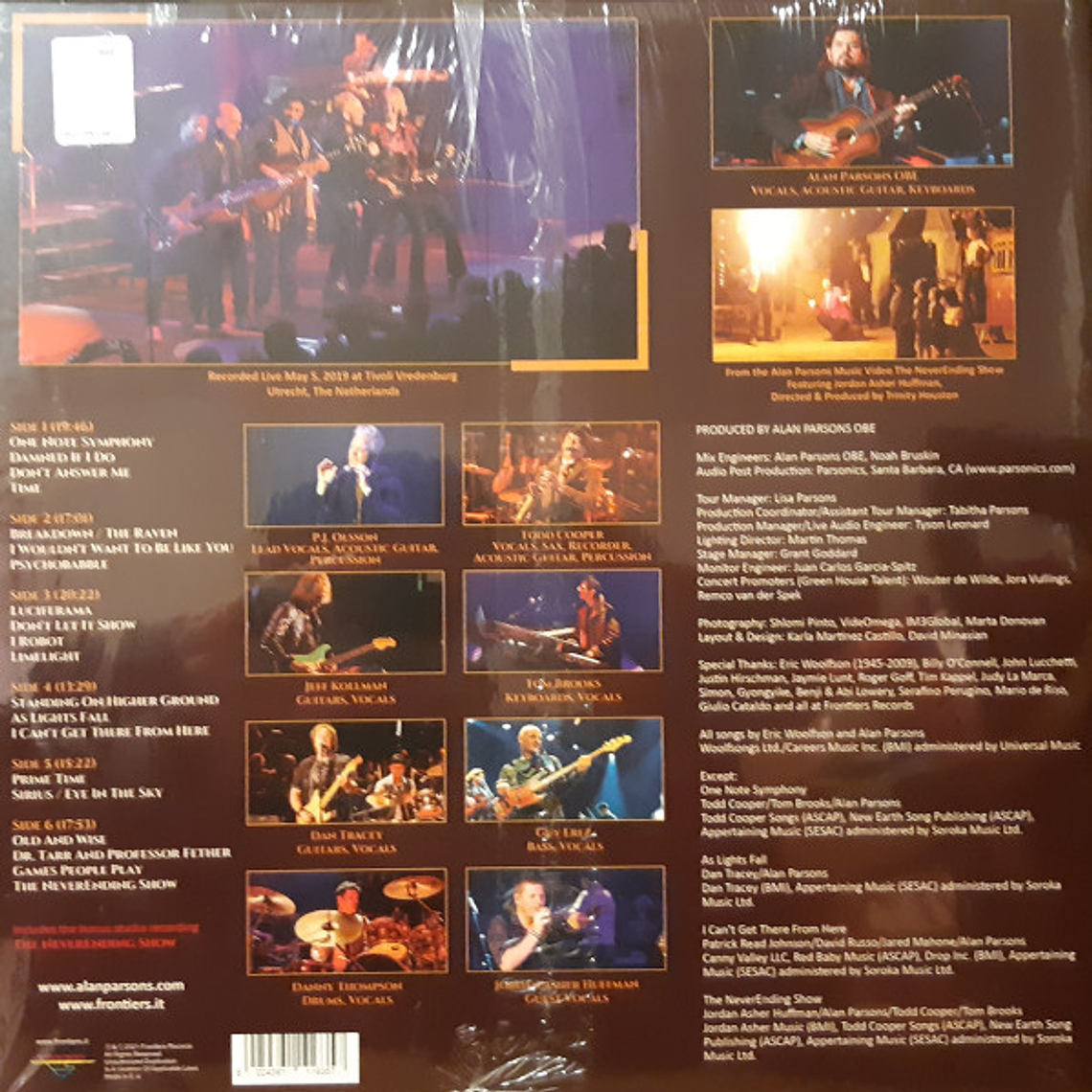 Alan Parsons – The NeverEnding Show (Live In The Netherlands) 2