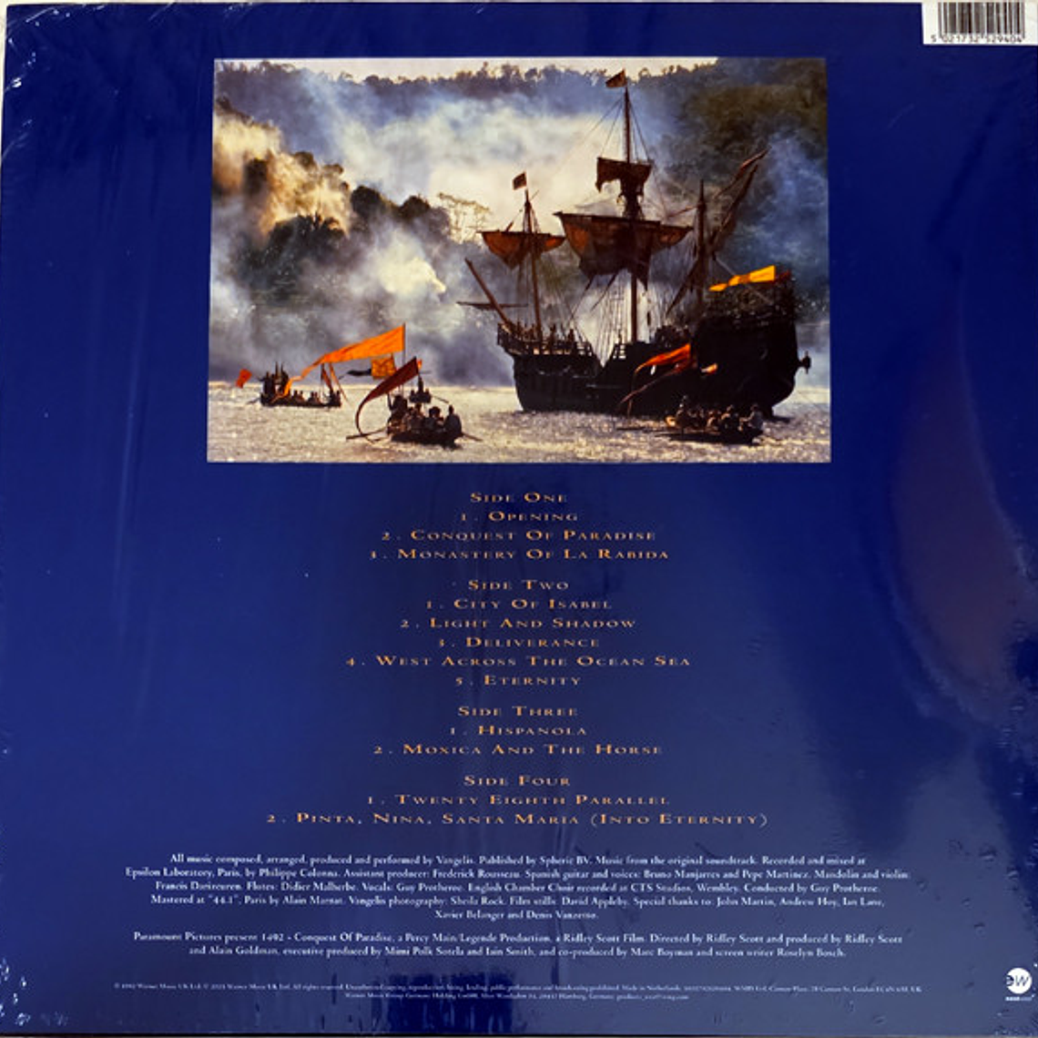 Vangelis – 1492 - Conquest Of Paradise (Music From The Original Soundtrack) 2