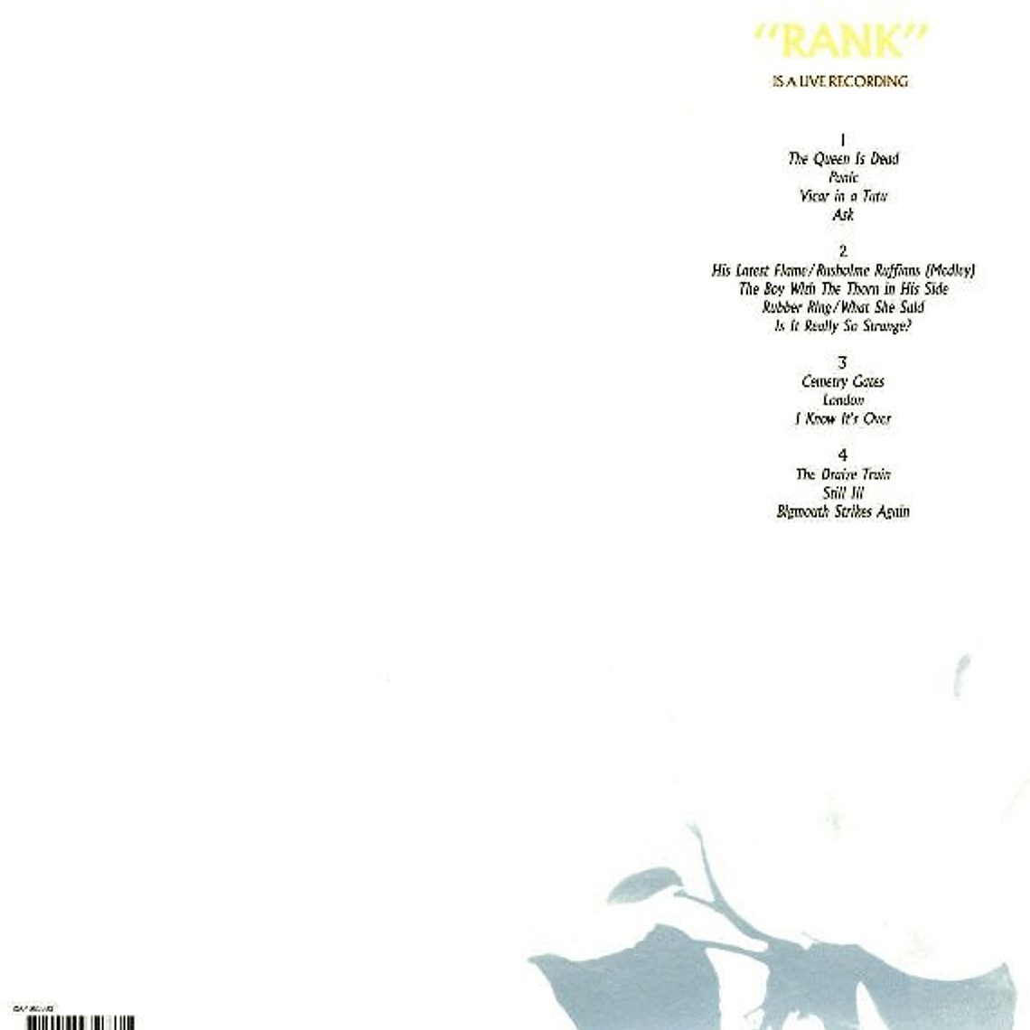 The Smiths – Rank 2