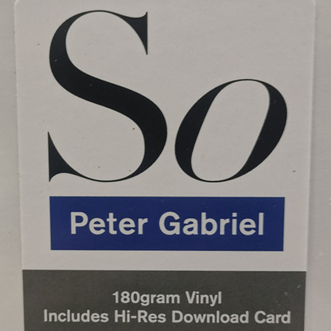Peter Gabriel – So 3