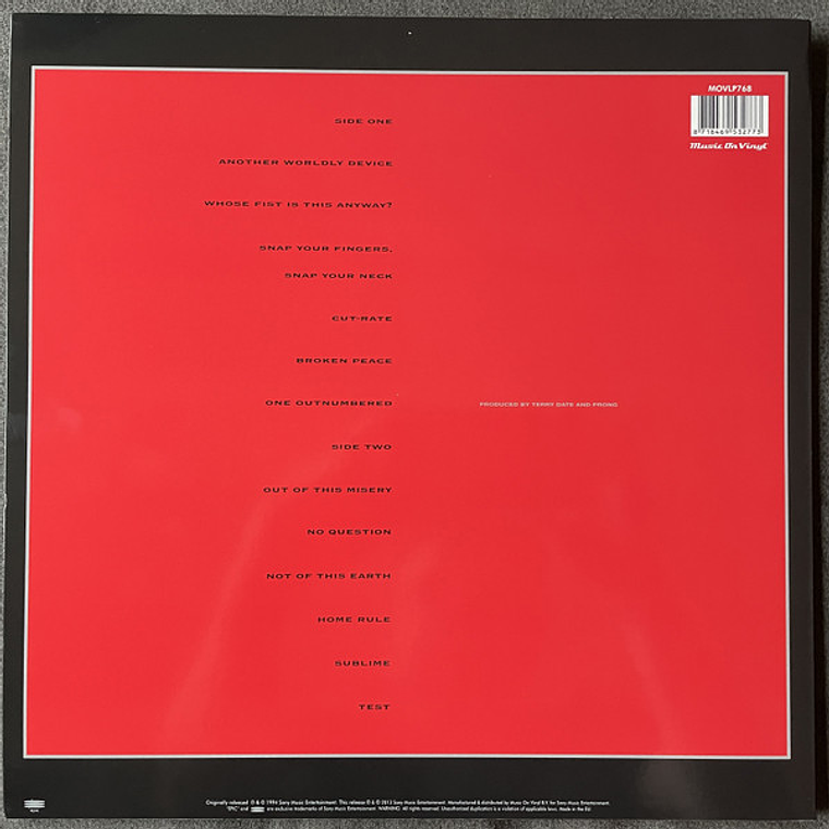 Prong – Cleansing 2