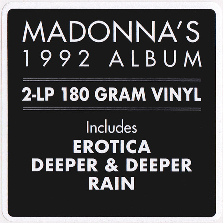 Madonna – Erotica 3