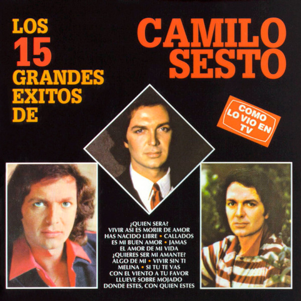 Camilo Sesto – Los 15 Grandes Éxitos De Camilo Sesto 1
