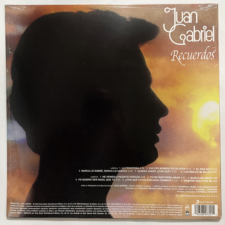 Juan Gabriel – Recuerdos 2