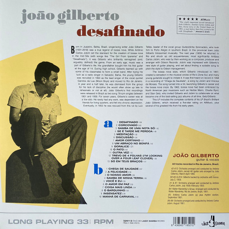 João Gilberto – Desafinado 3