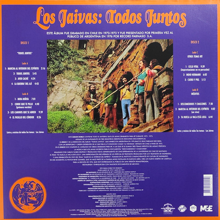 Los Jaivas – Todos Juntos 2