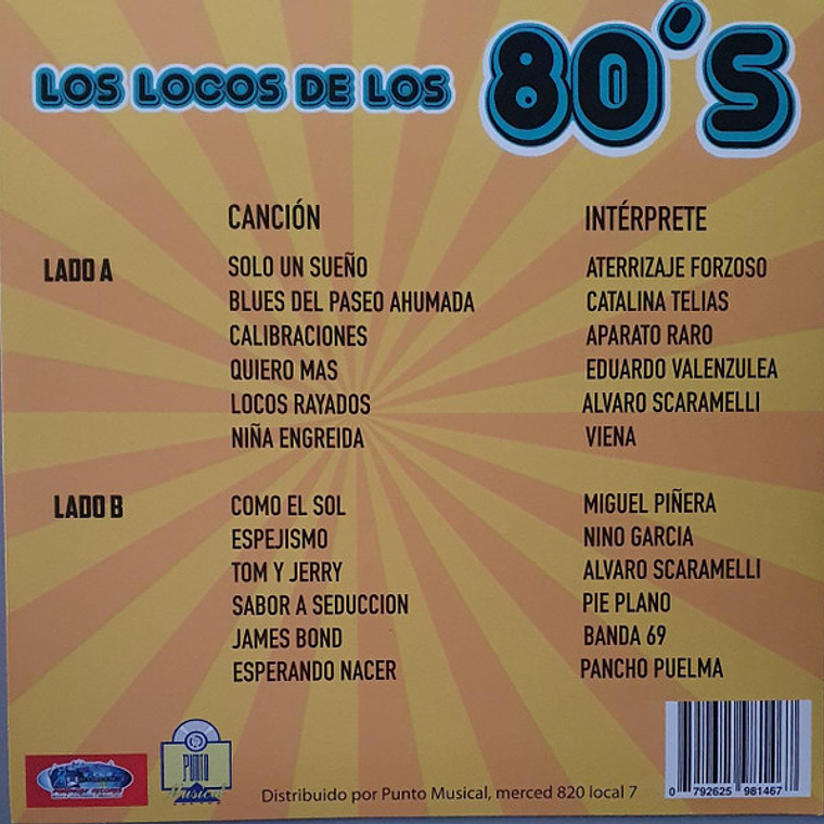 Various – Los Locos de Los 80's 2