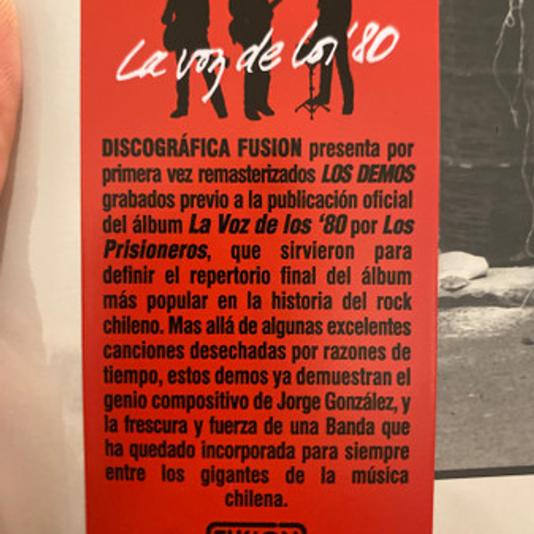 Los Prisioneros – La Voz De Los '80 (Los Demos) 2