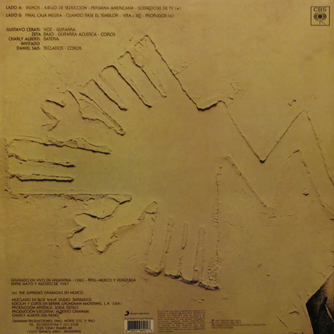 Soda Stereo – Ruido Blanco - En Vivo 2