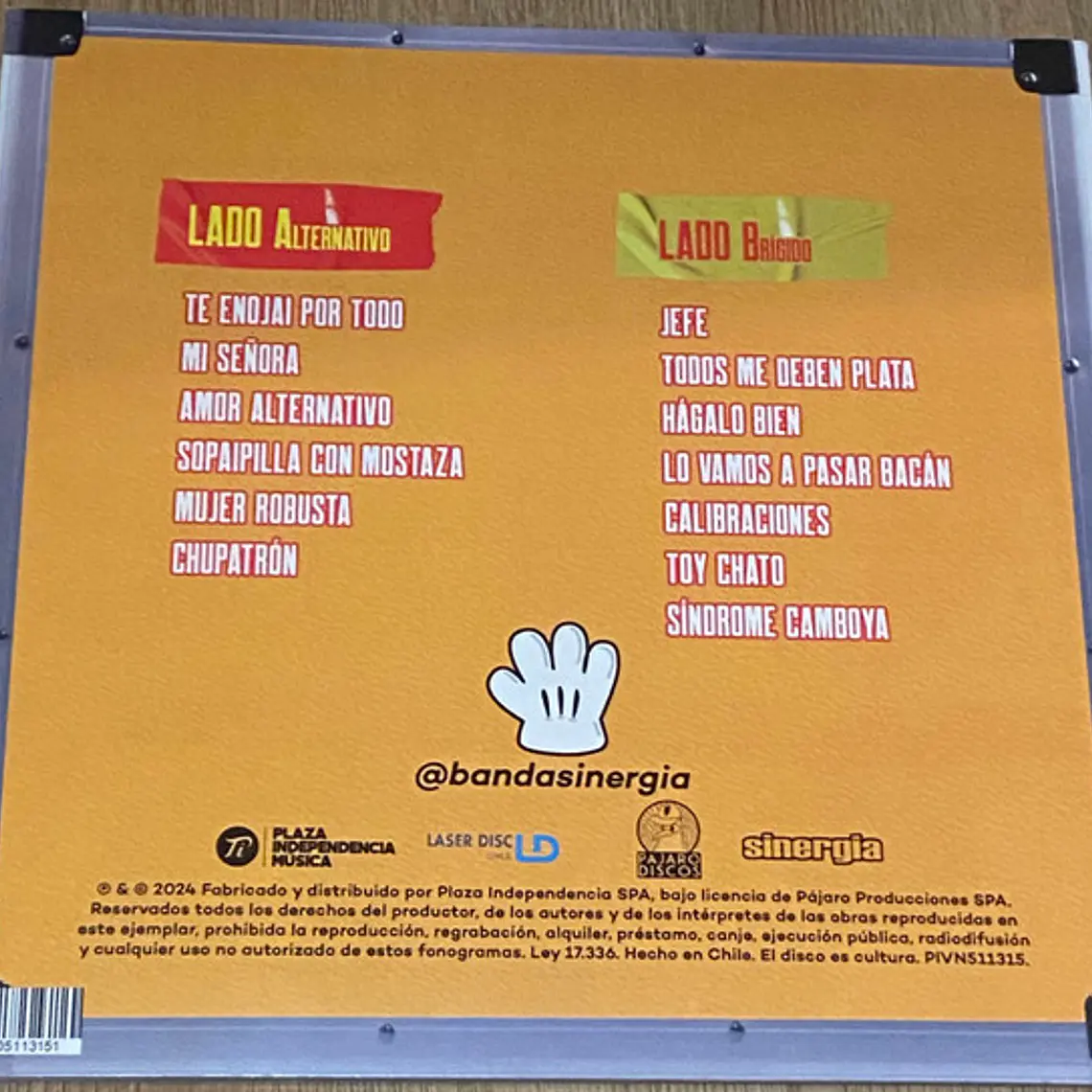 Sinergia – Grandes Éxitos Del Metal Pájaro 2