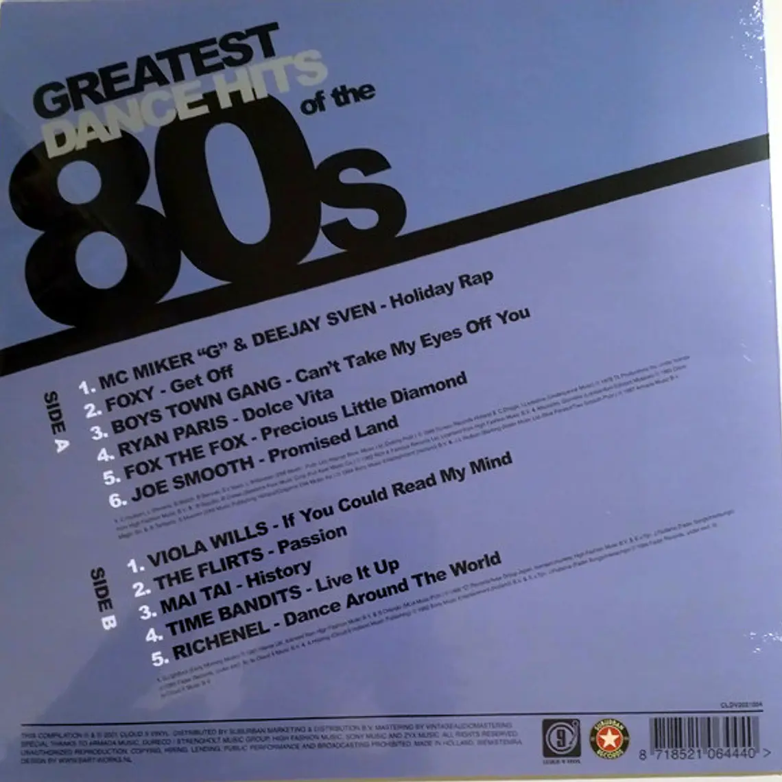 Various – Greatest Dance Hits Of The 80s 2