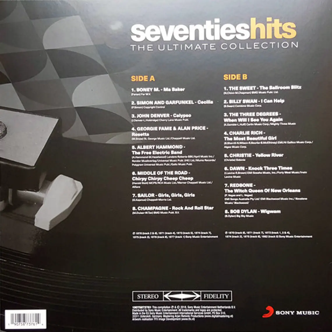 Various – Seventies Hits (The Ultimate Collection) 2