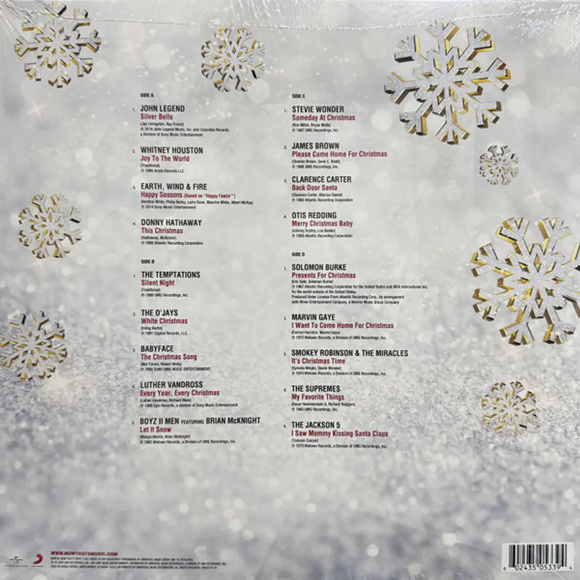 Various – Now That's What I Call R&B Christmas! 2