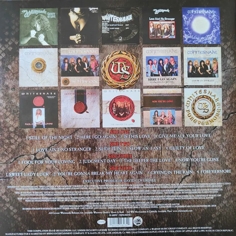 Whitesnake – Greatest Hits Revisited - Remixed - Remastered - MMXXII 3