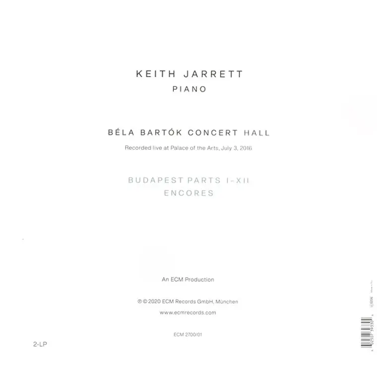 Keith Jarrett – Budapest Concert 2