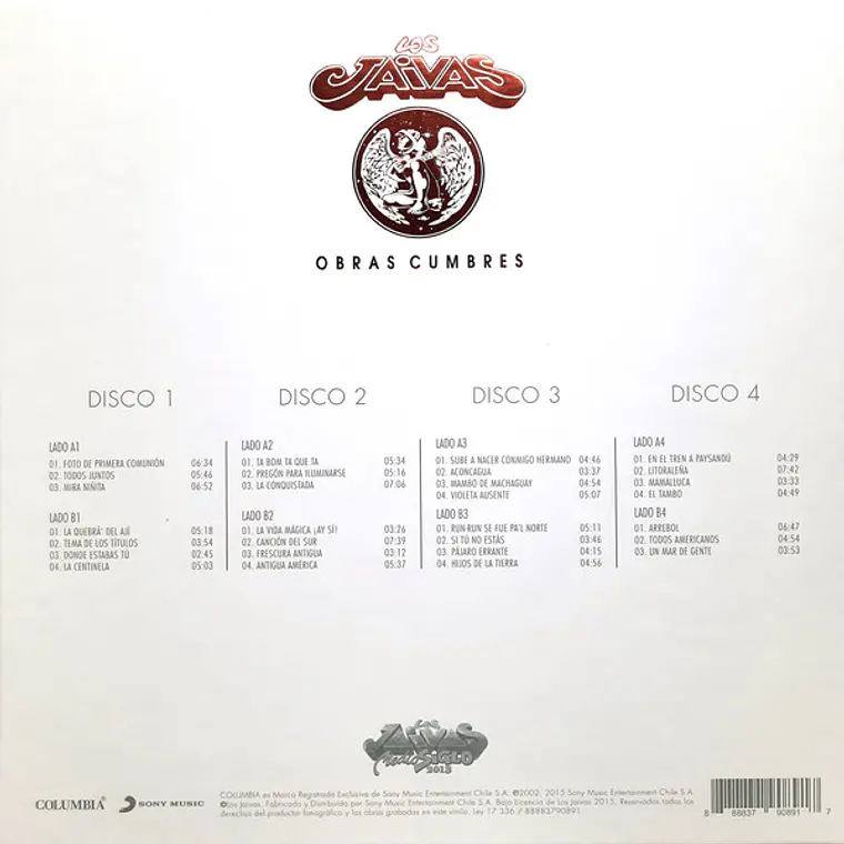 Los Jaivas – Obras Cumbres 2