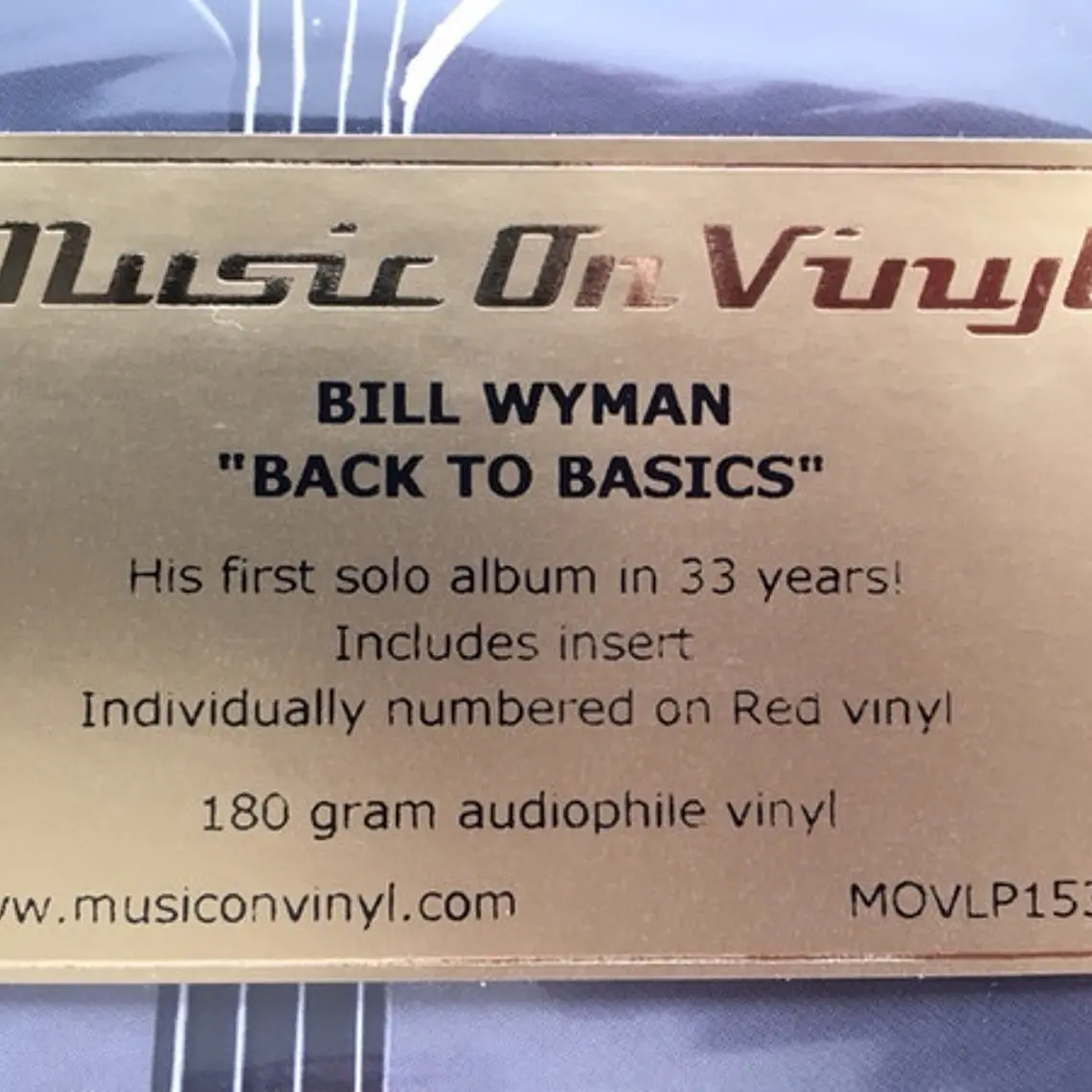 Bill Wyman – Back To Basics 3