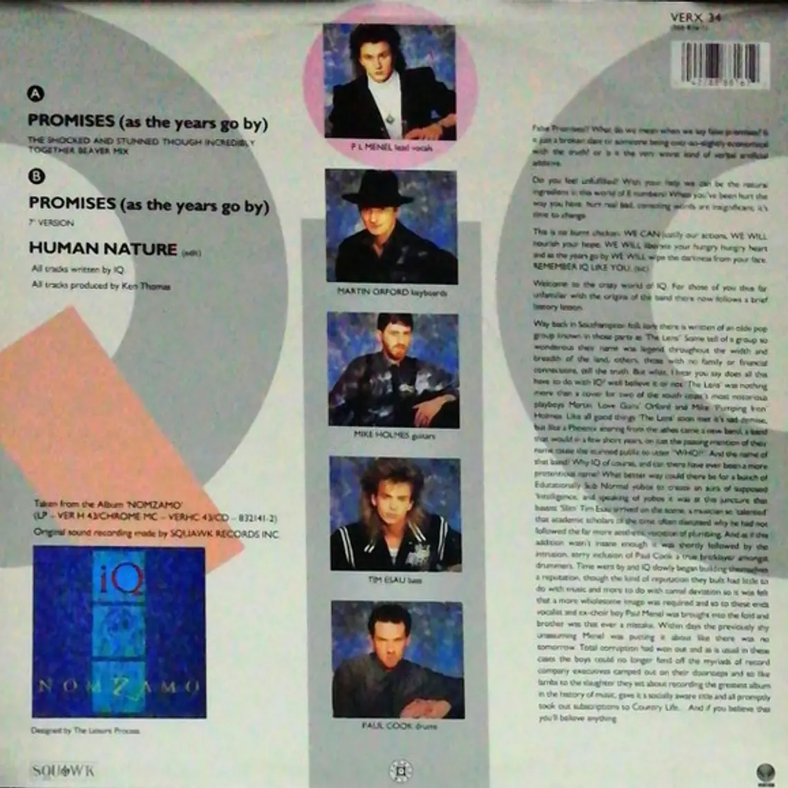Promises (As The Years Go By) 12 INCHES  3