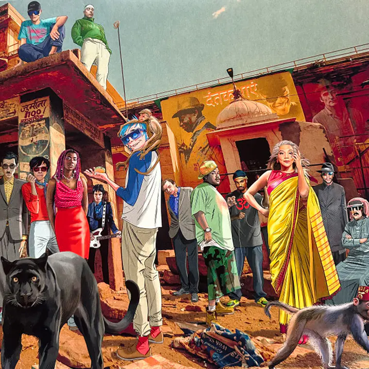 Gorillaz – पर्वत (The Mountain) 4