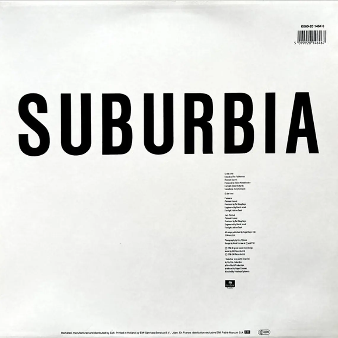 Pet Shop Boys – Suburbia 2