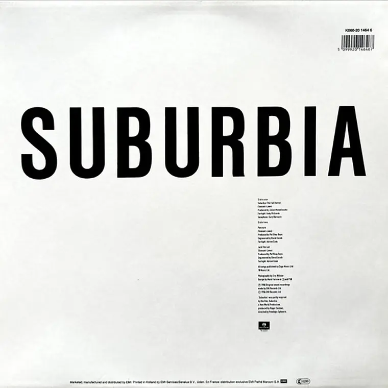 Pet Shop Boys – Suburbia 2