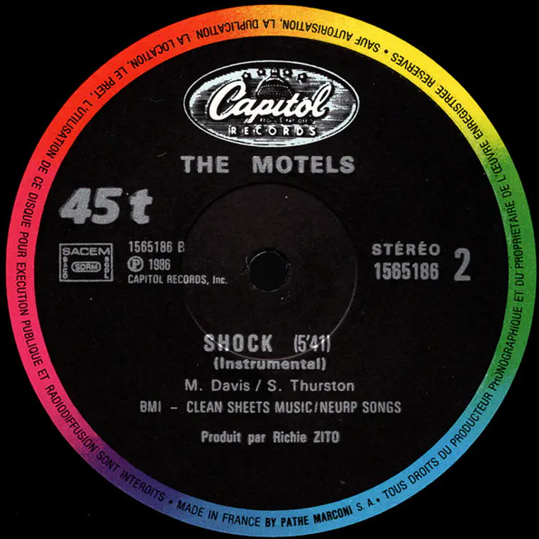 The Motels – Shock 4