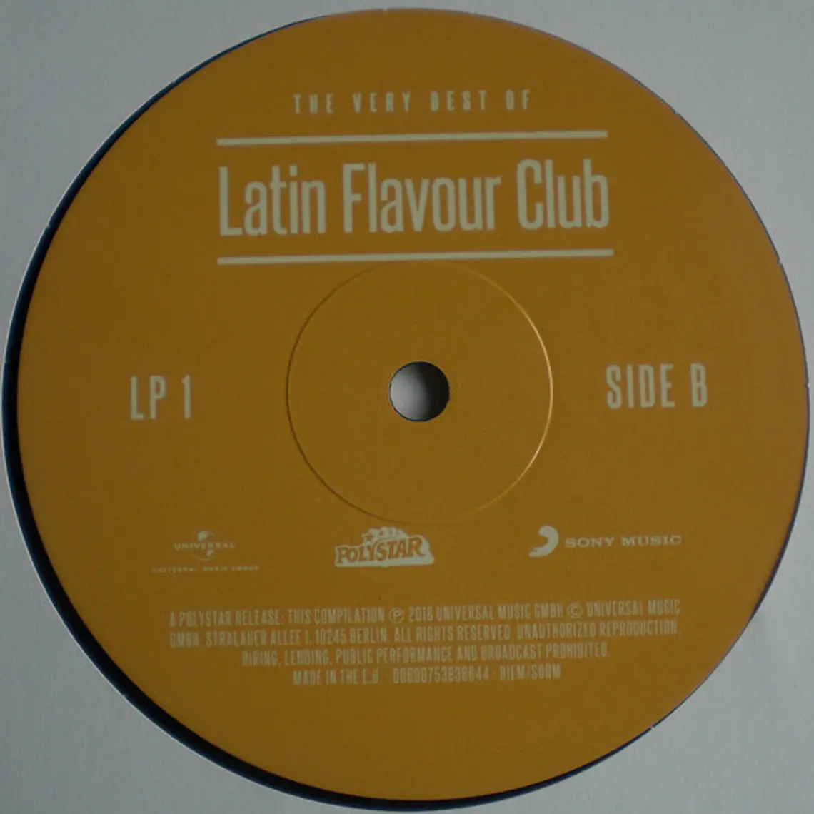 Compilado Varios ‎– The Very Best Of Latin Flavour Club 2