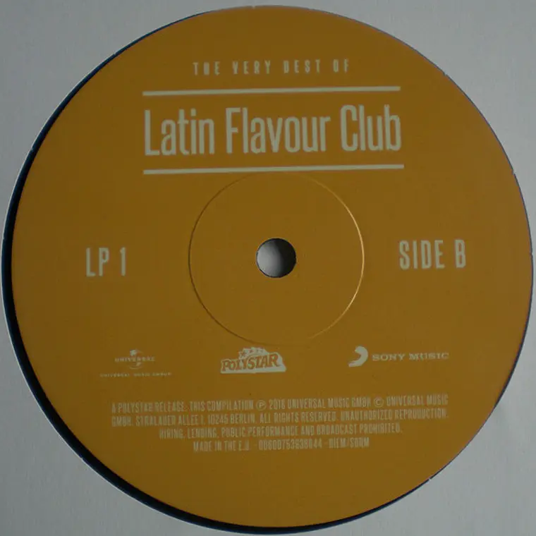 Compilado Varios ‎– The Very Best Of Latin Flavour Club 2