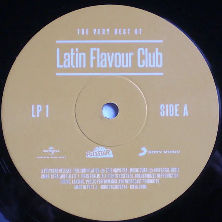 Compilado Varios ‎– The Very Best Of Latin Flavour Club 3