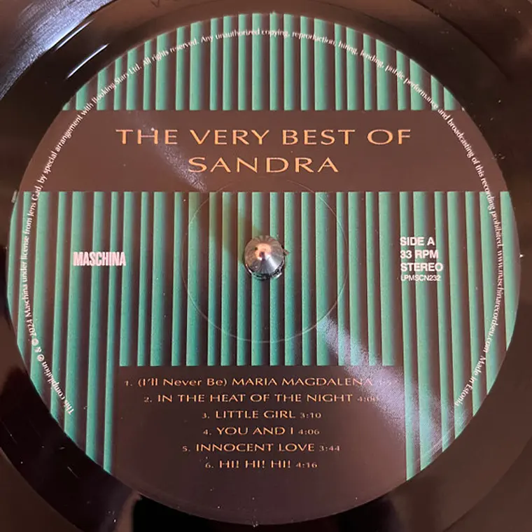 Sandra ‎– The Very Best Of Sandra 5