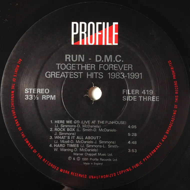 Run-DMC – Together Forever - Greatest Hits 1983-1991 3