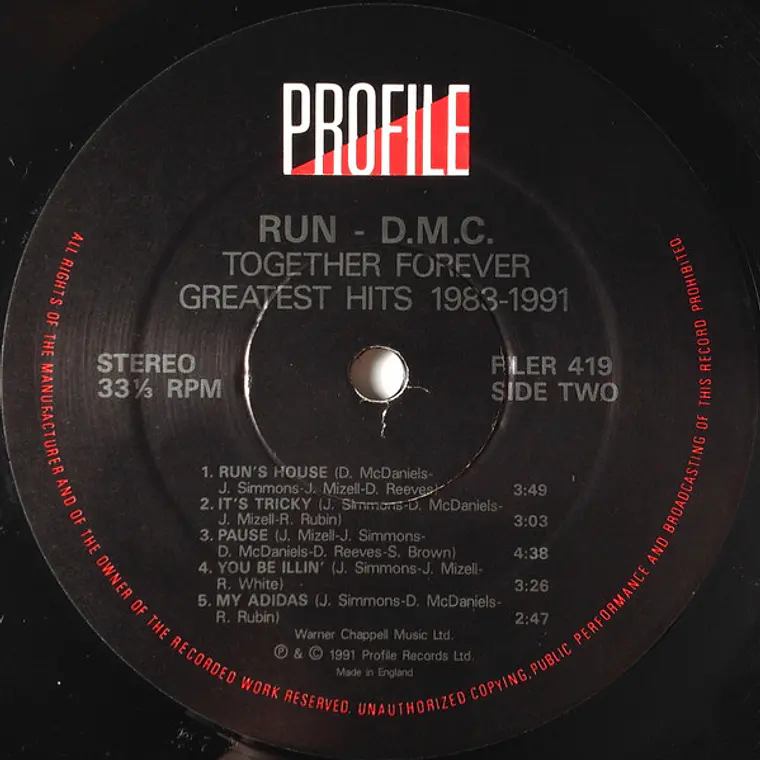 Run-DMC – Together Forever - Greatest Hits 1983-1991 4