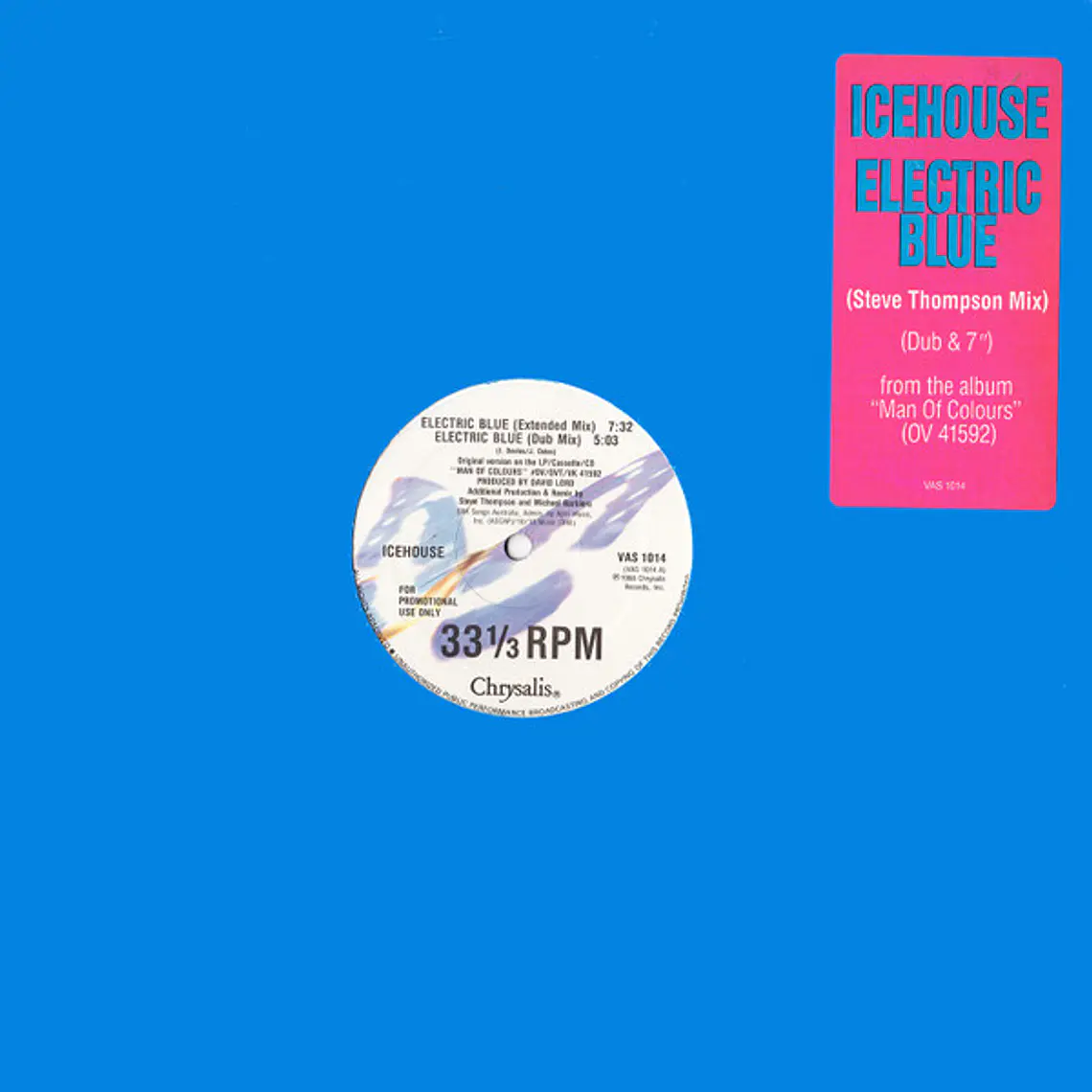 Icehouse ‎– Electric Blue 1