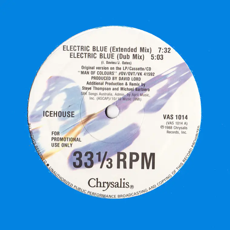 Icehouse ‎– Electric Blue 2