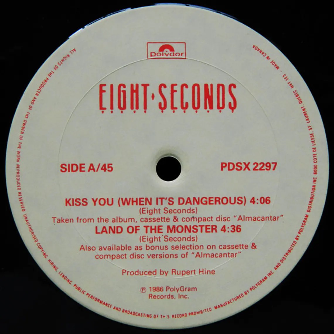 Eight Seconds – Kiss You (When It's Dangerous) 4