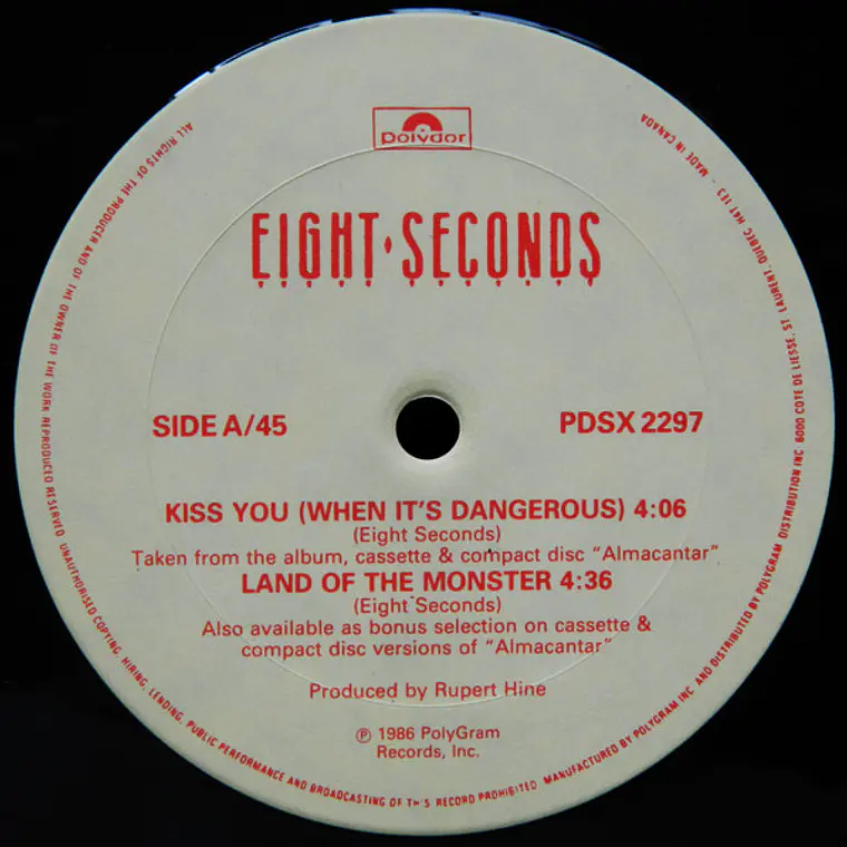Eight Seconds – Kiss You (When It's Dangerous) 4
