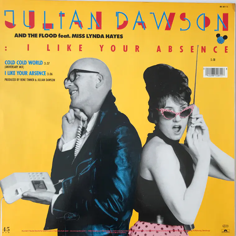Julian Dawson & The Flood  – I Like Your Absence 2