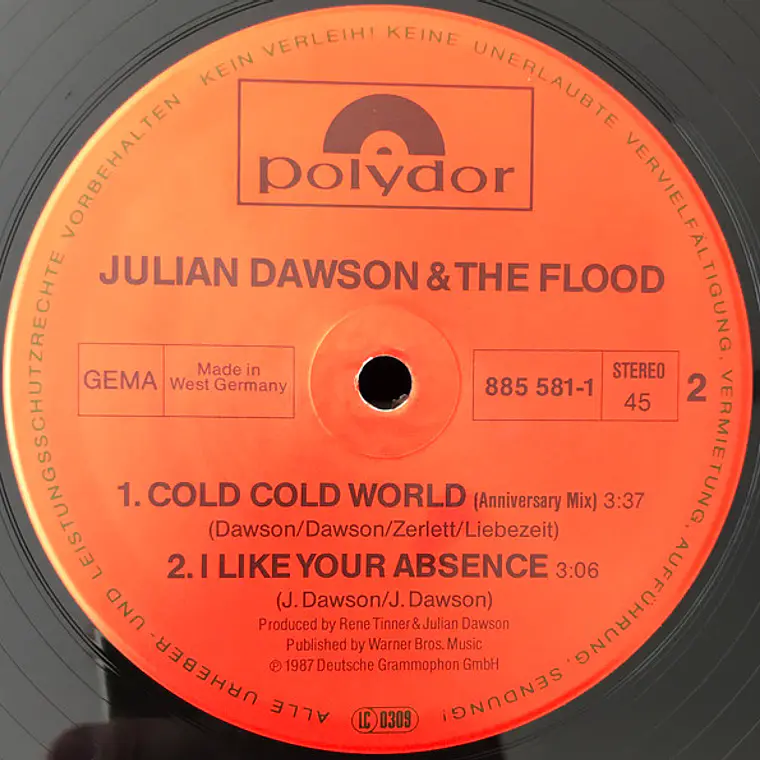 Julian Dawson & The Flood  – I Like Your Absence 4