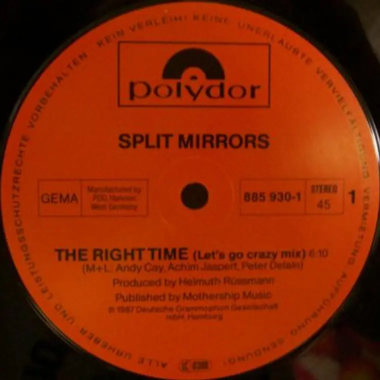 Split Mirrors – The Right Time (Let's Go Crazy Mix) 3