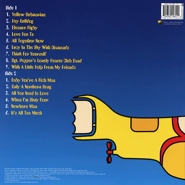 The Beatles – Yellow Submarine Songtrack 2