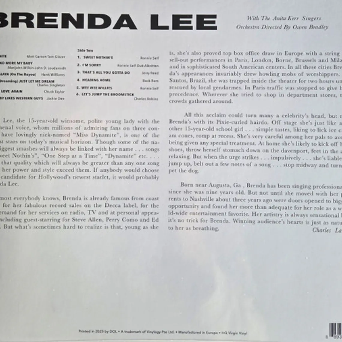 Brenda Lee – Brenda Lee 2