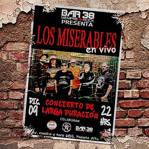 Los Miserables – En Vivo En Bar 38