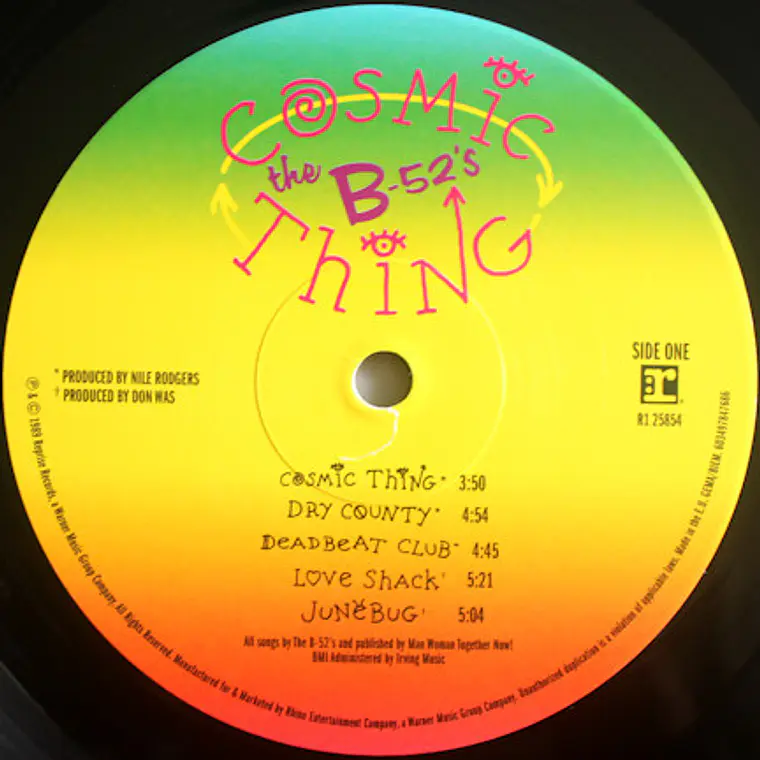 The B-52's – Cosmic Thing 2