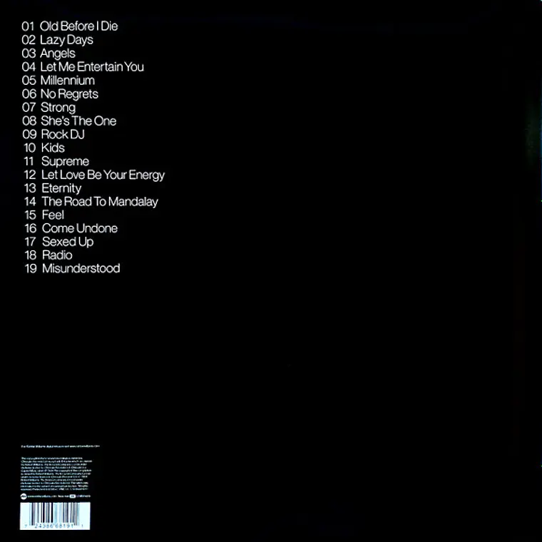 Robbie Williams – Greatest Hits ( NM ) 2