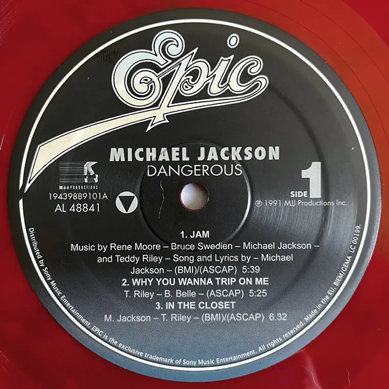 Michael Jackson – Dangerous EDICION DE COLECCION  EDIC LTD 4