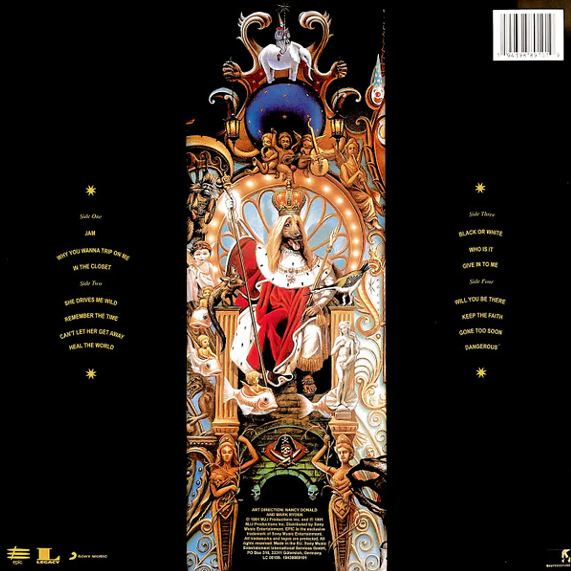 Michael Jackson – Dangerous EDICION DE COLECCION  EDIC LTD 3