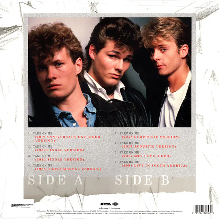 a-ha – Take On Me. EDIC RSD   BLACK FRIDAY.  LIMITADA DE COLOR  3