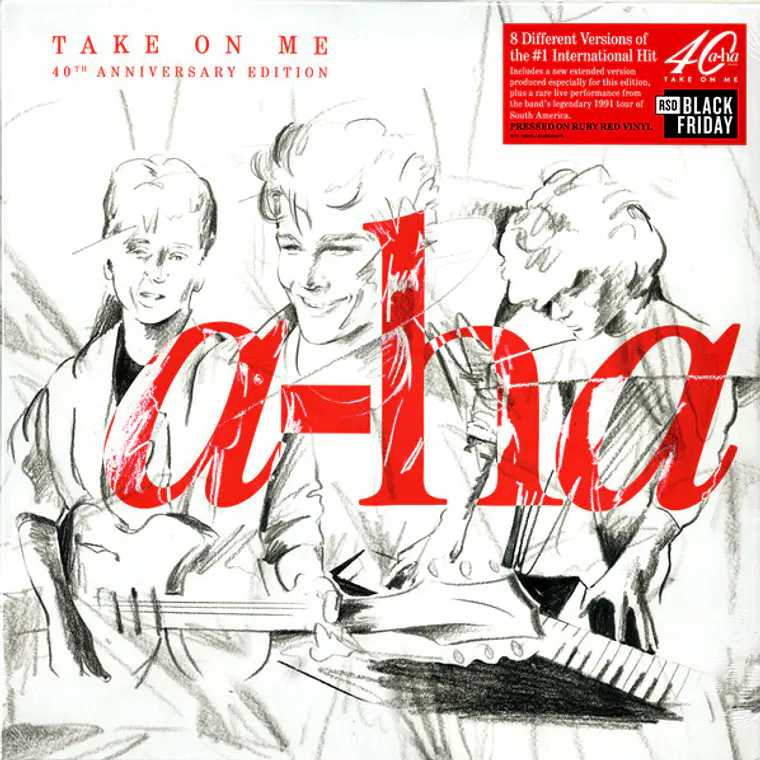 a-ha – Take On Me. EDIC RSD   BLACK FRIDAY.  LIMITADA DE COLOR  1
