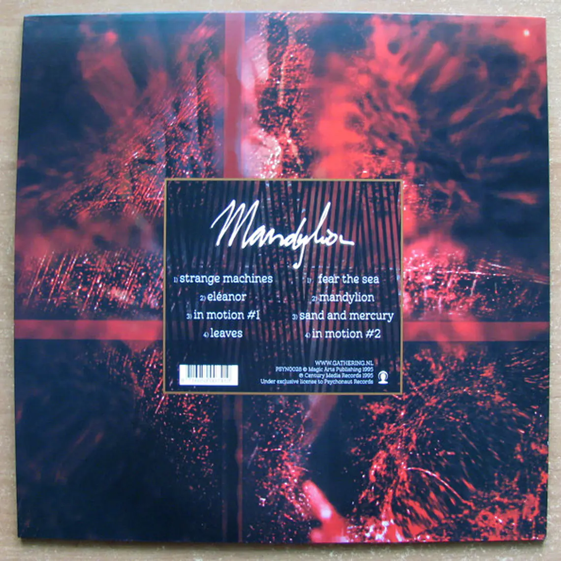 The Gathering – Mandylion. EDICION LIMITADA DE COLOR ORANGE NL 3